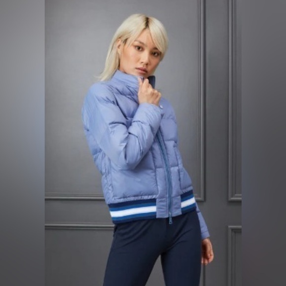 G/Fore Melange Puffer Bomber Womens size s/m EUC  $300 - Picture 1 of 7